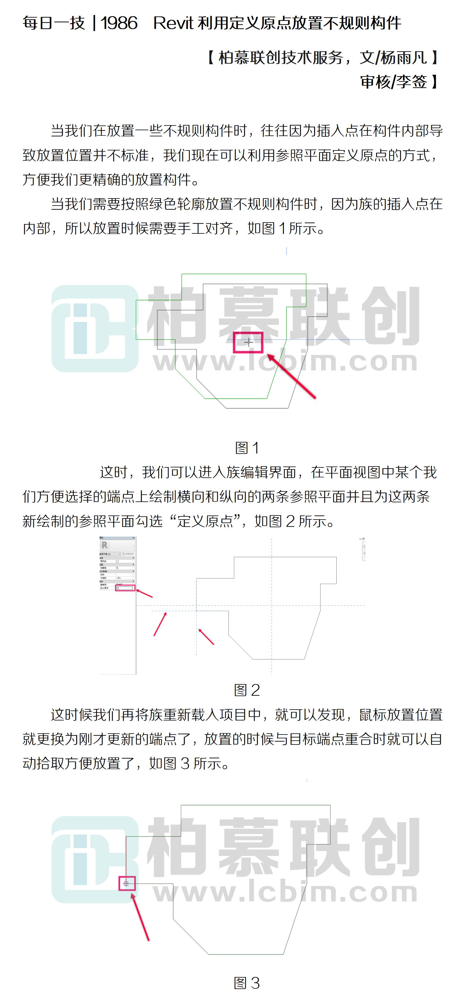 每日一技  1986  Revit利用定義原點(diǎn)放置不規(guī)則構(gòu)件.jpg