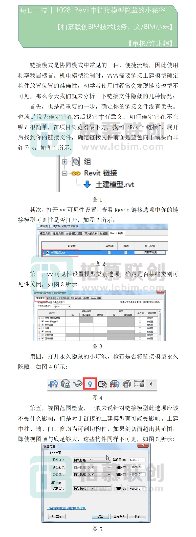 1028  Revit中鏈接模型隱藏的小秘密.jpg