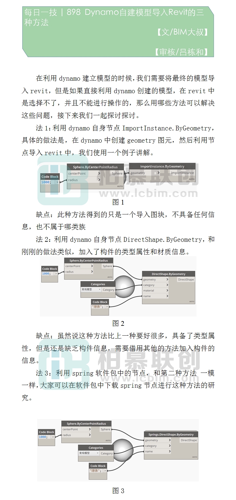 898  Dynamo自建模型導入Revit的三種方法.jpg