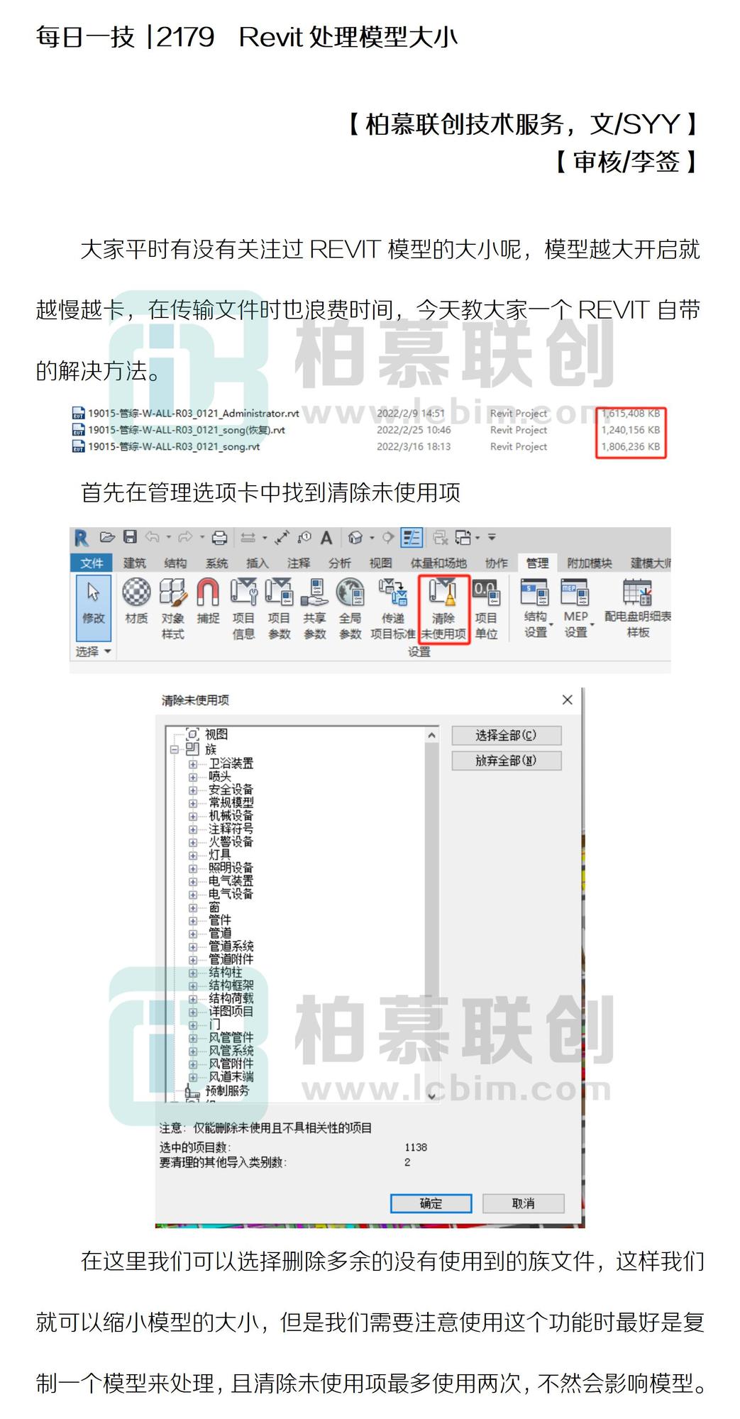 每日一技  2179  Revit處理模型大小.jpg