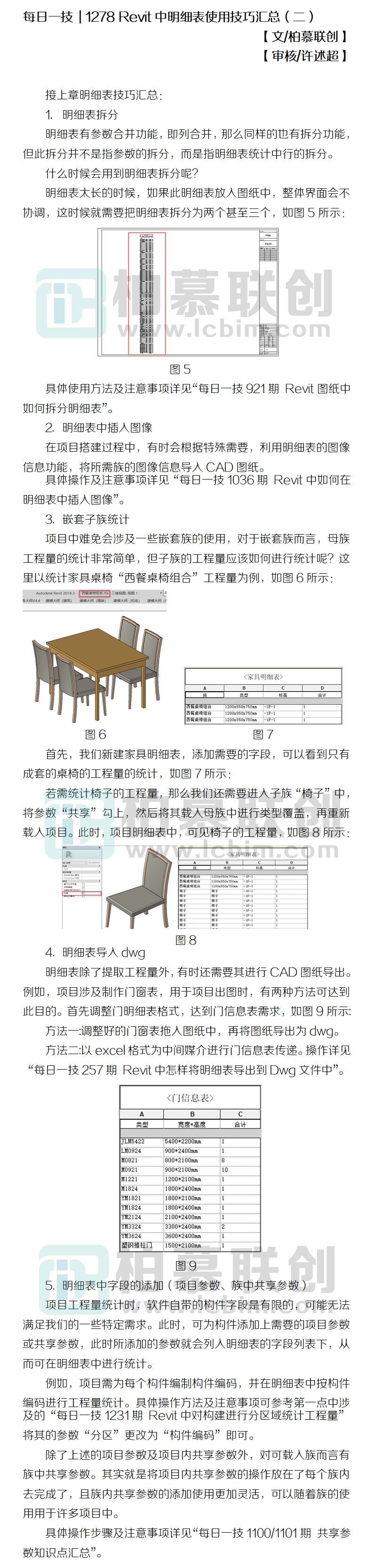 1278 Revit中明細(xì)表技巧匯總.jpg