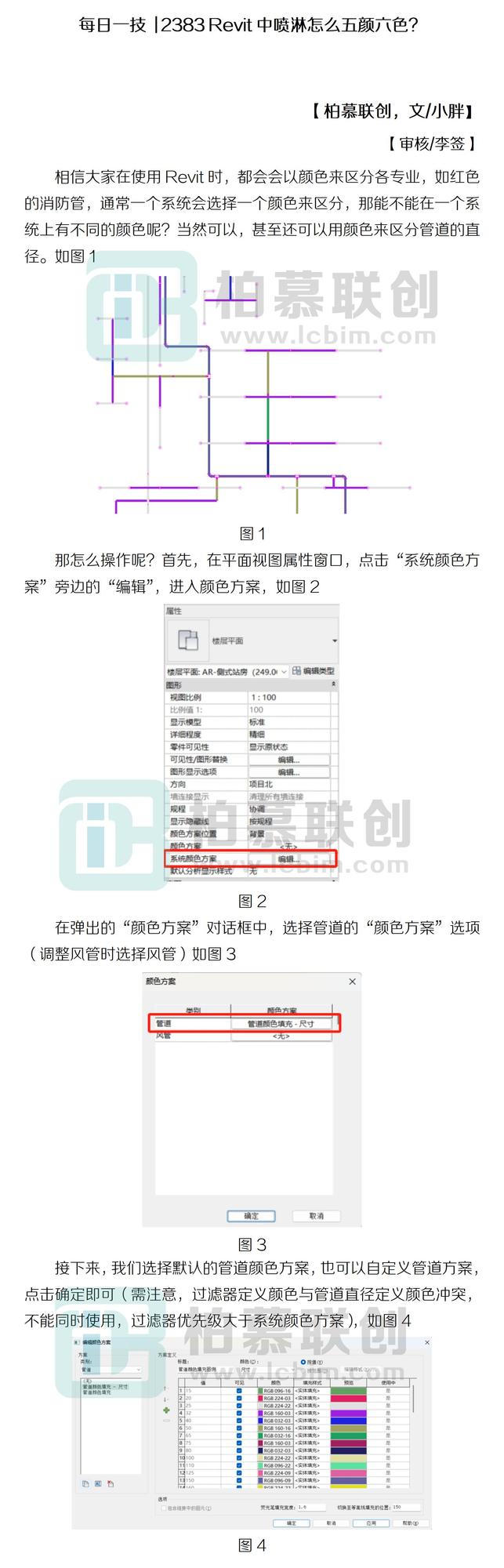每日一技  2383 Revit中噴淋怎么五顏六色？.jpg