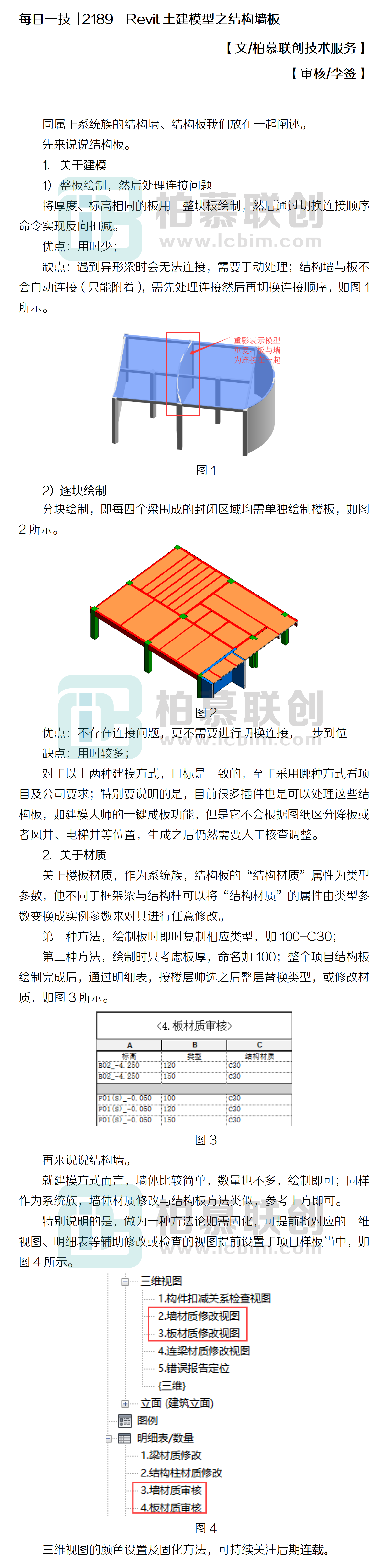 每日一技  2189  Revit土建模型之結(jié)構(gòu)墻板.png