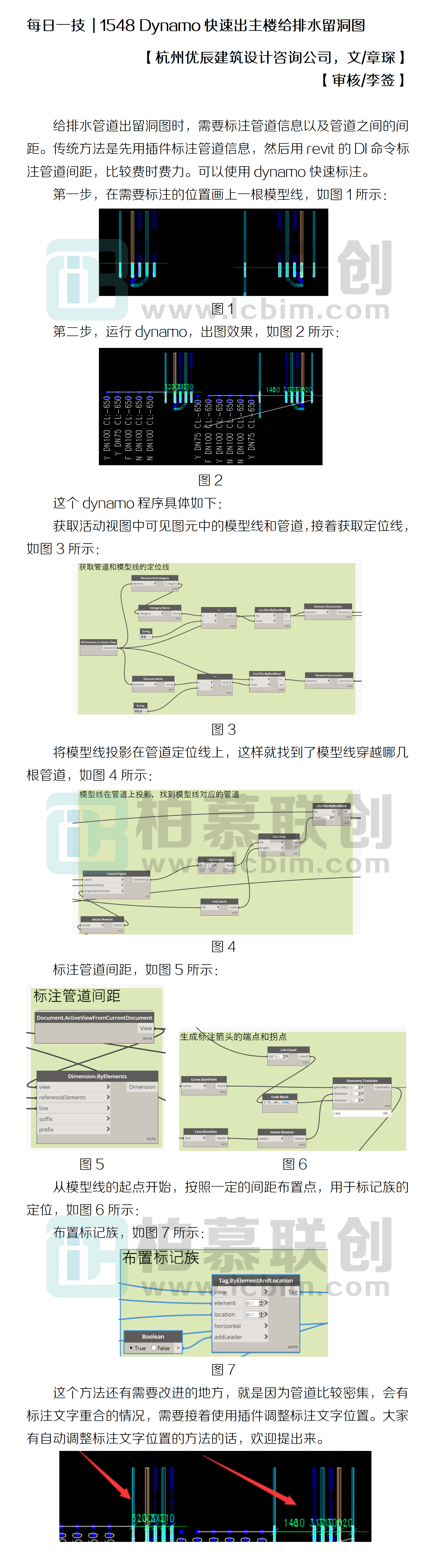 1548 Dynamo快速出主樓給排水留洞圖.png